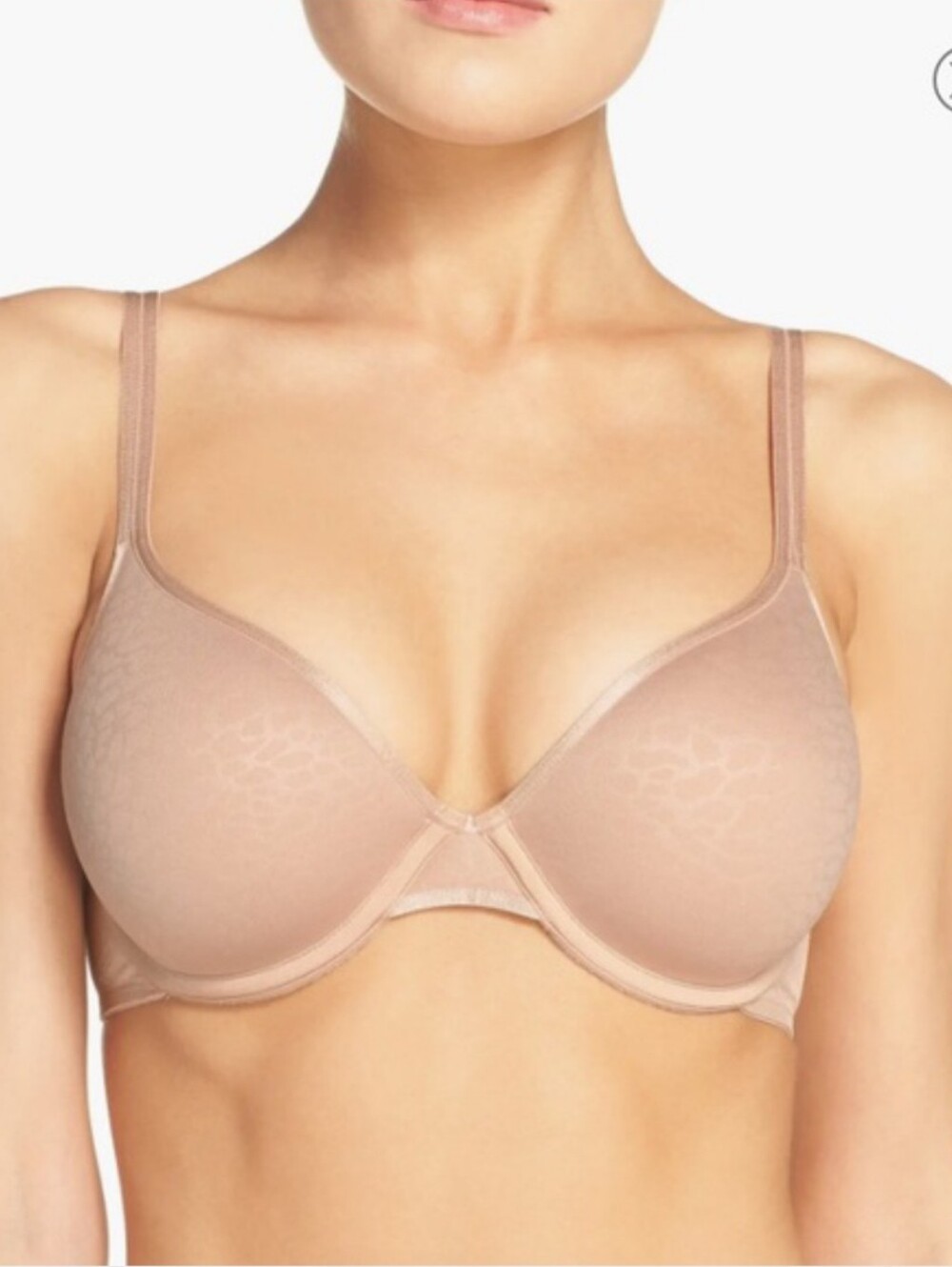 NWT NATORI ELEMENT FULL FIT MEMORY CONVERTIBLE BRA IN CAFE SIZE 32D